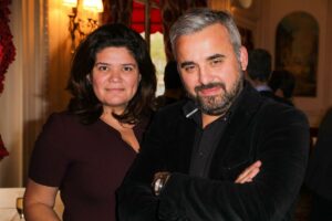 Alexis Corbi&egrave;re et Raquel Garrido