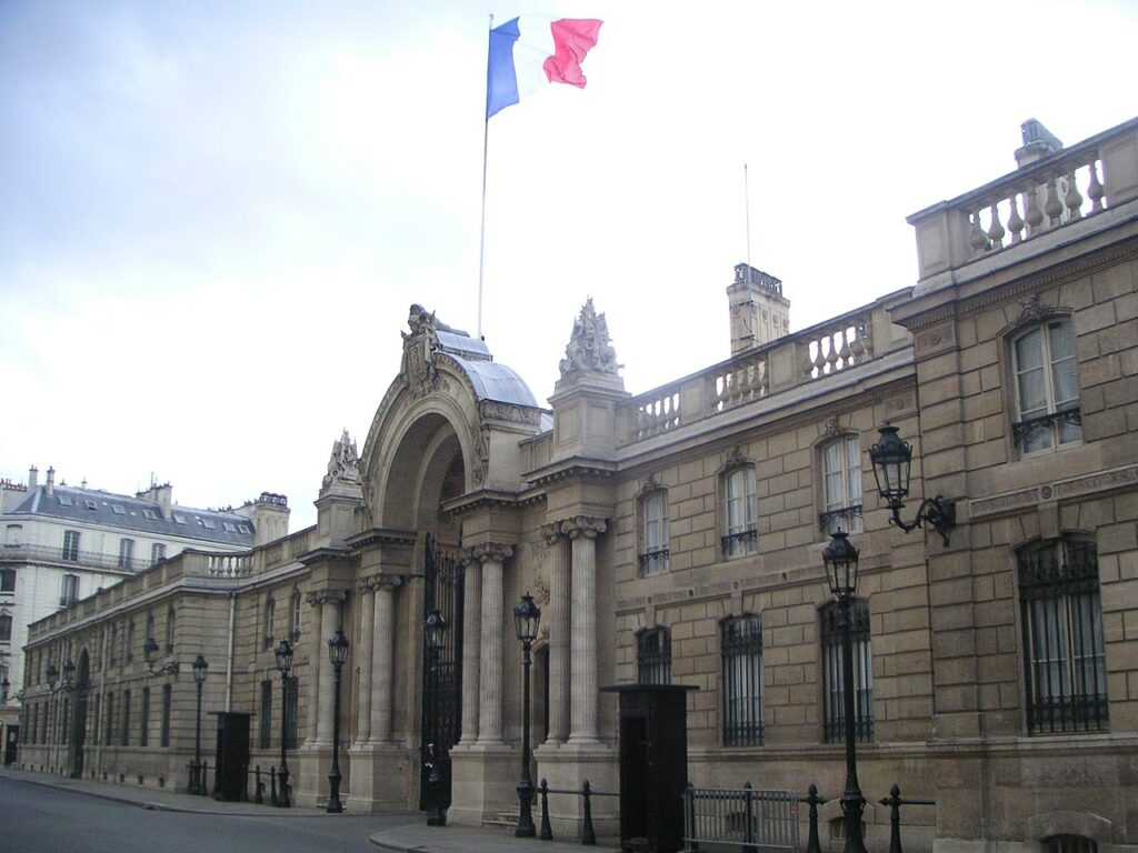 Palais de l'Élysée, Paris