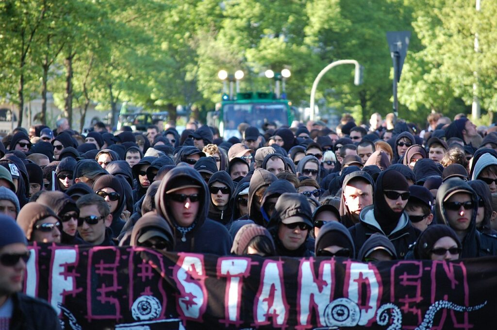 Groupe de Black Blocs