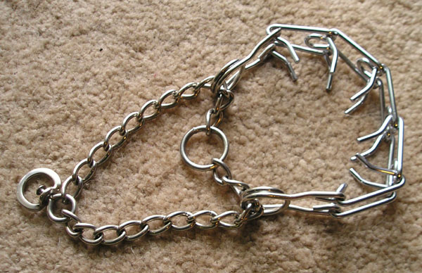 Collier de dressage pour chien