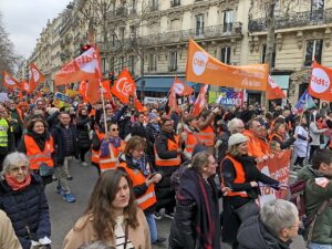 Manifestations à Paris contre la réforme des retraites le 11 février 2023 ©Wikimedia Commons
