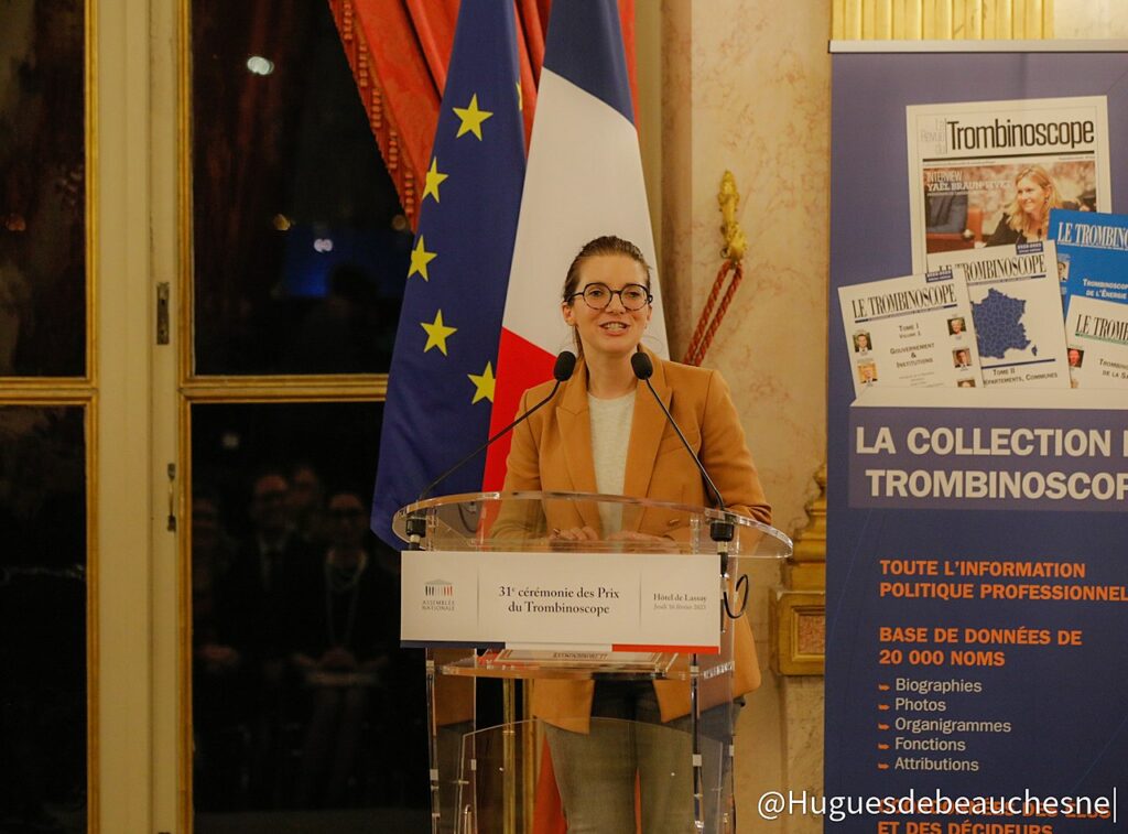 Aurore Bergé, députée des Yvelines le 16 février 2023 ©Wikimedia Commons