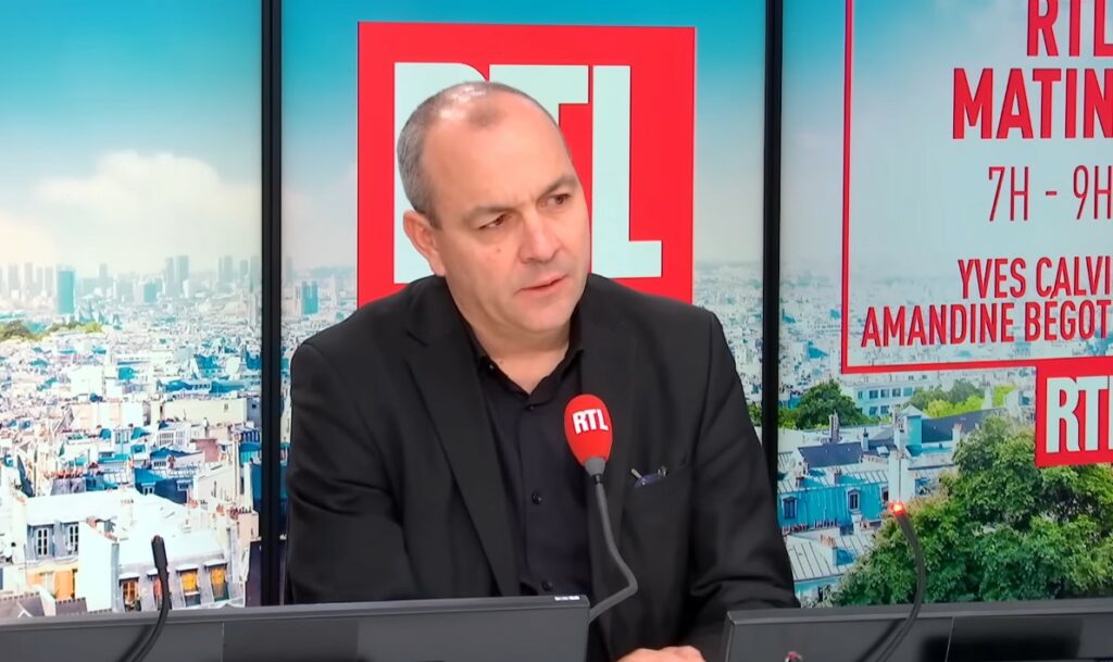 Laurent Berger, patron de la CFDT ©Capture d'écran / RTL