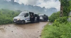 Les forces de l'ordre en action à Mayotte ©Capture d'écran France 24