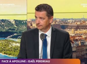 Gaël Perdriau, maire LR de Saint-Étienne ©Capture d'écran RMC