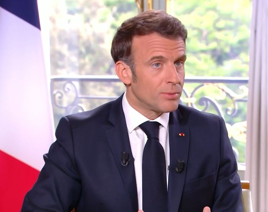 Emmanuel Macron ©Capture d'écran TF1