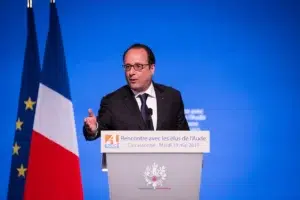 François Hollande, le 19 mai 2015 à Carcassonne ©Wikimedia
