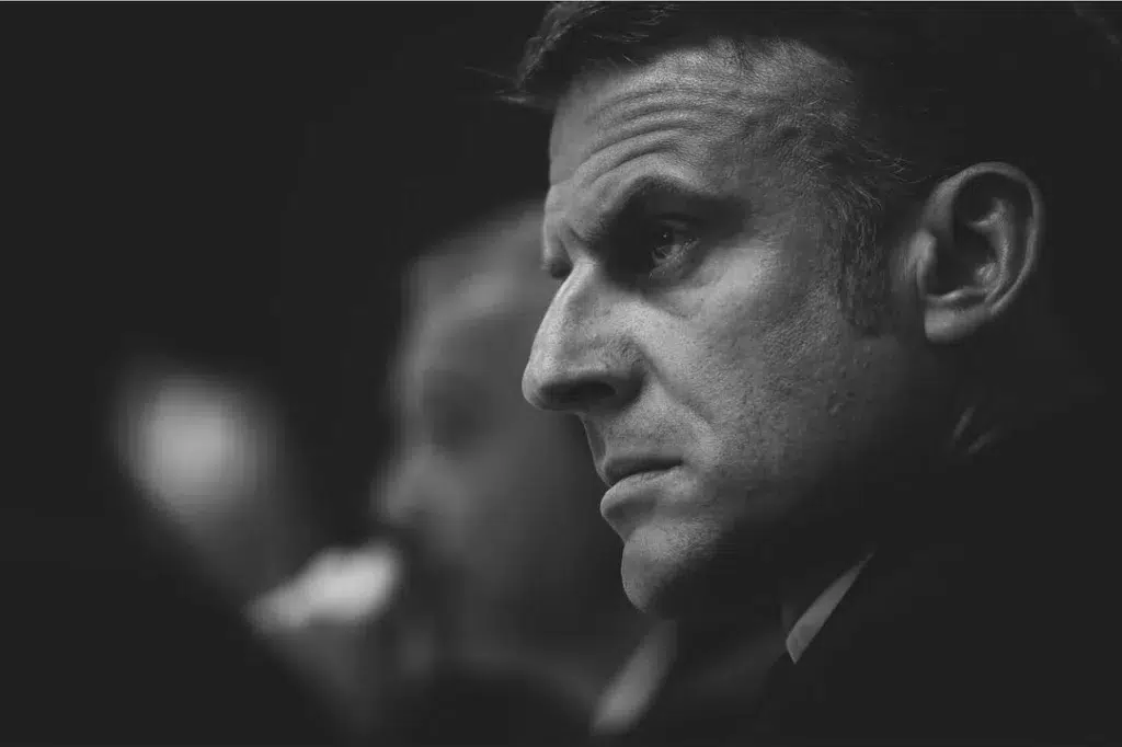 Emmanuel Macron ©Capture Instagram Soazig de la Moissonnière