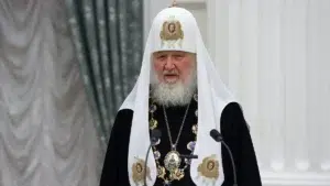 Le patriarche Cyrille, chef de l’Église orthodoxe de Russie ©Wikimedia