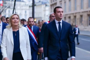 Marine Le Pen et Jordan Bardella ©Alamy