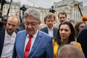 Jean-Luc Mélenchon et Sophia Chikirou ©Alamy