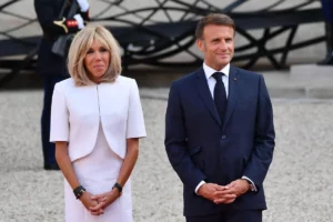 Brigitte et Emmanuel Macron ©Alamy