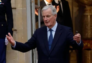 Michel Barnier à Matignon ©Alamy