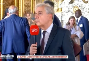 Roger Karoutchi, sénateur des Hauts-de-Seine ©Capture d'écran Public Sénat