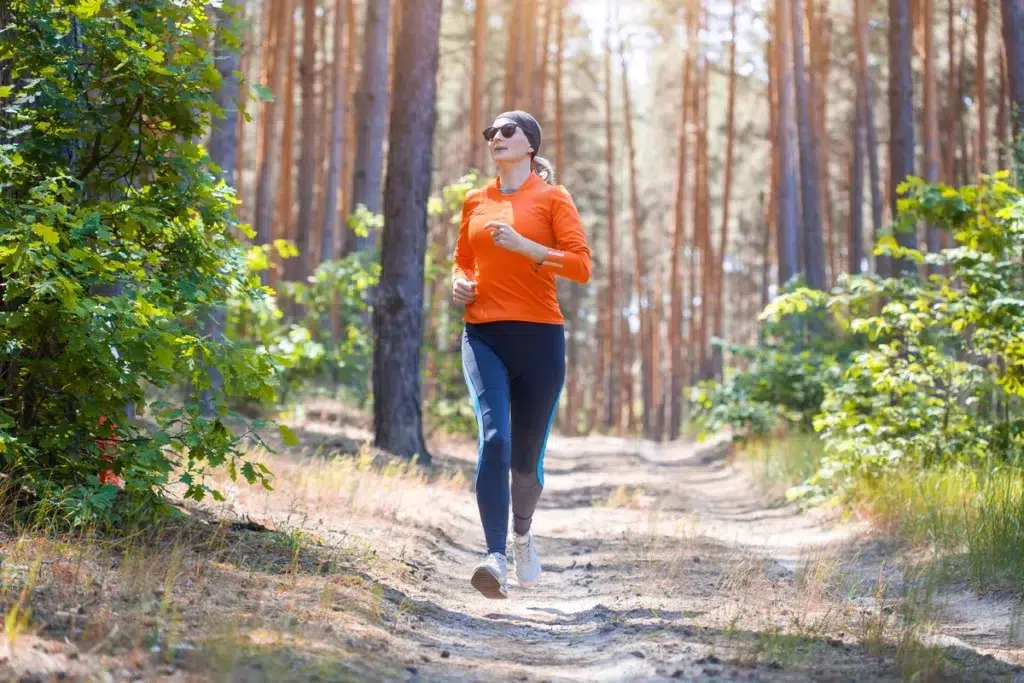 femme jogging