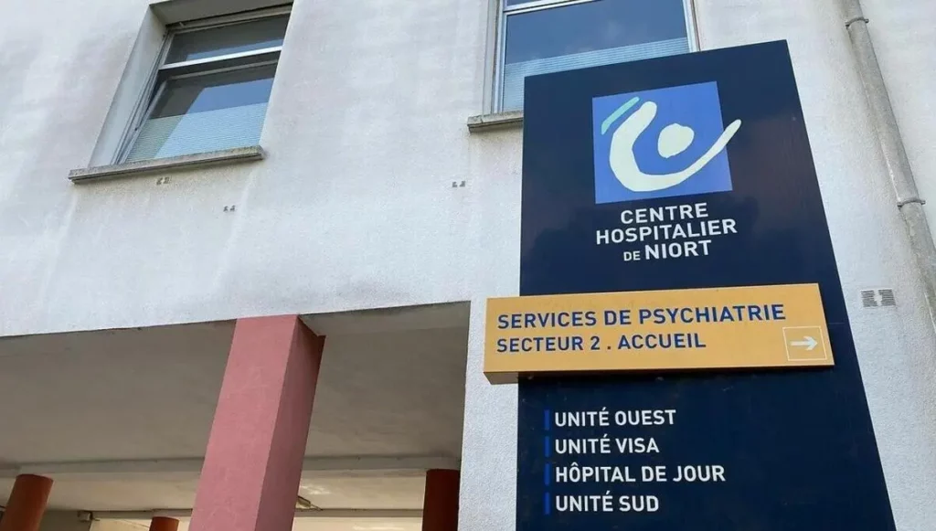 Unité de soins psychiatriques, hôpital de Niort ©X / RadioFrance