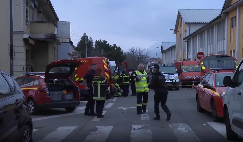 Marché de Mulhouse, le 22 février 2025 ©Capture d'écran France 24