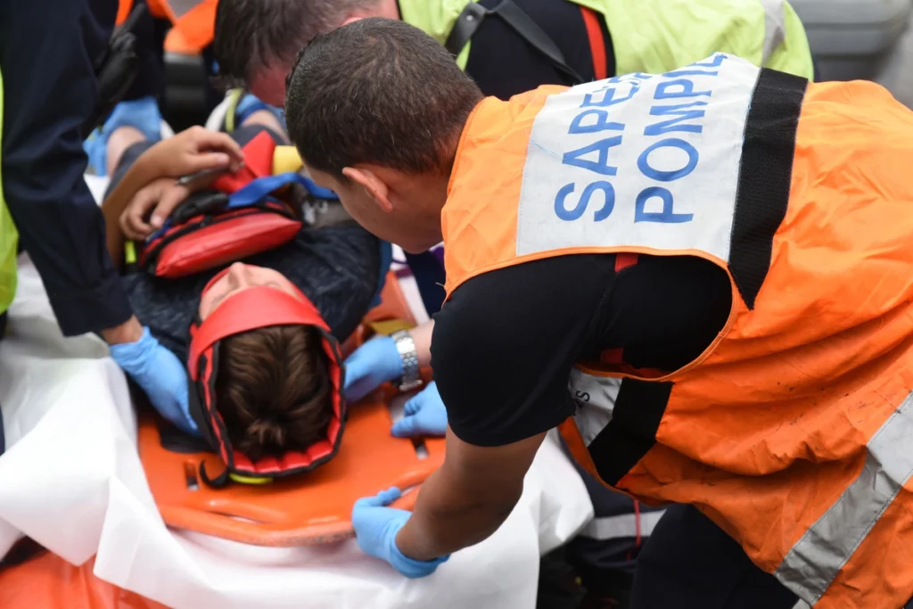 intervention des pompiers