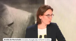 Amélie de Montchalin, ministre des Comptes publics ©Capture d'écran France Inter