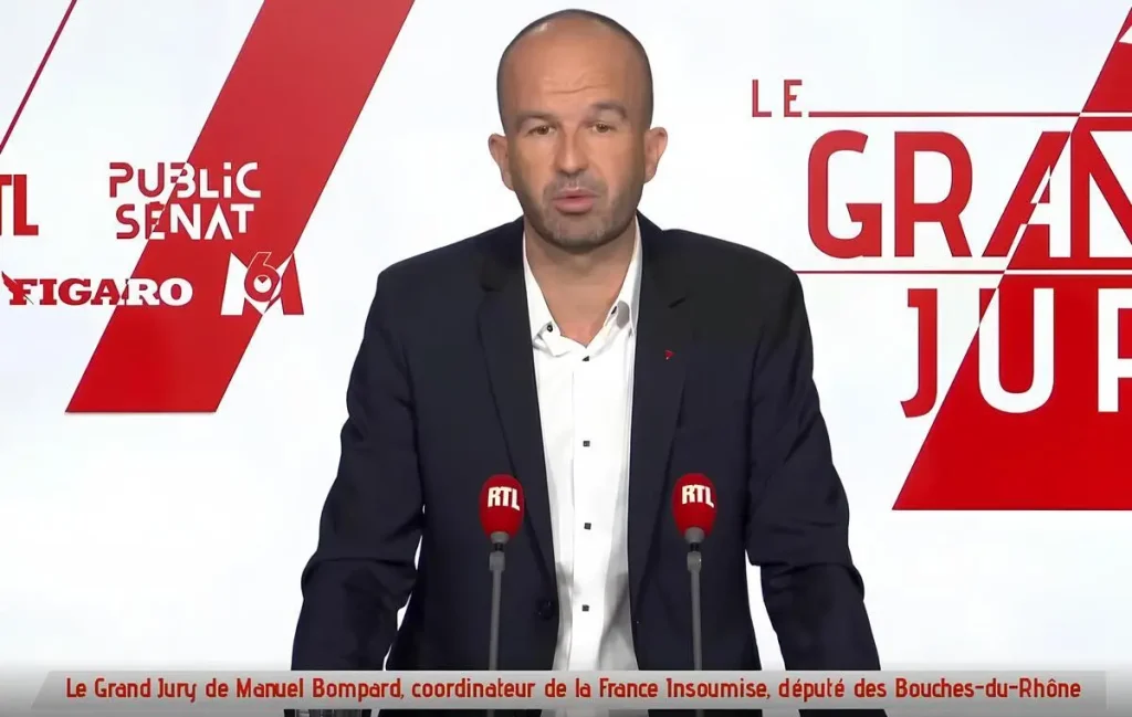 Manuel Bompard, LFI ©Capture d'écran RTL