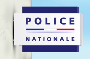 Police Nationale - Panneau