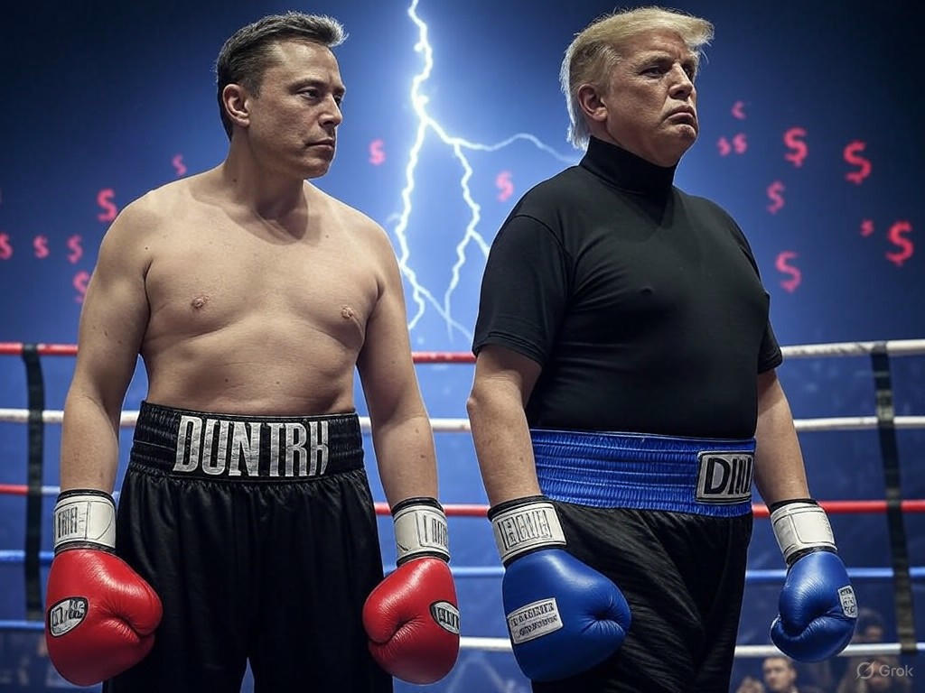Musk-Trump-Dispute