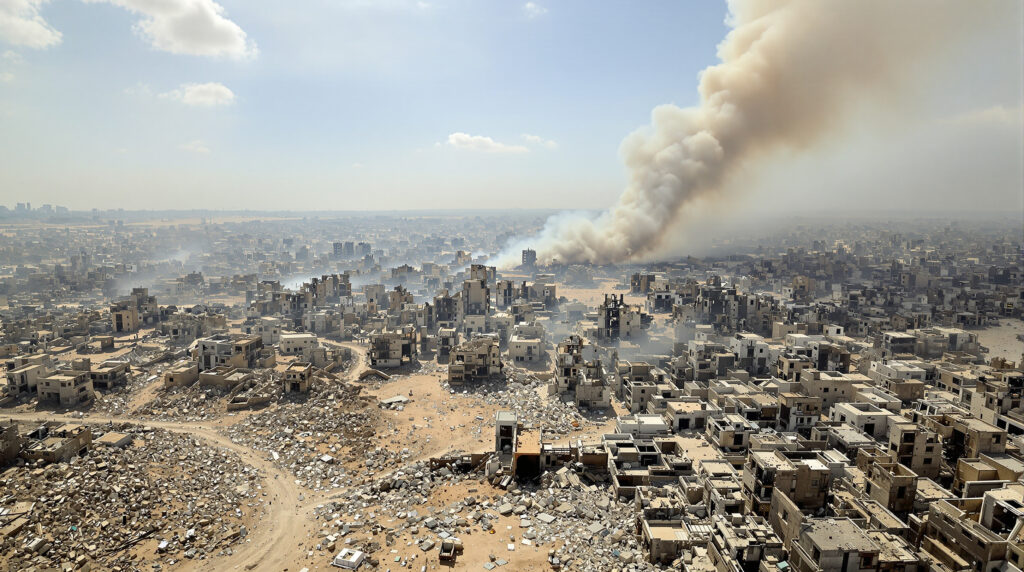 Gaza-destruction-humanitaire