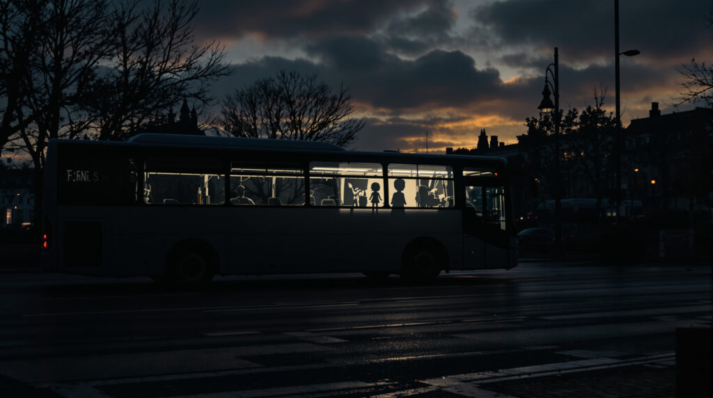 Arret Bus Sombre