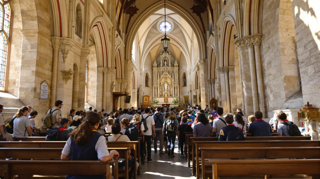 Eglise Beauvais Scouts