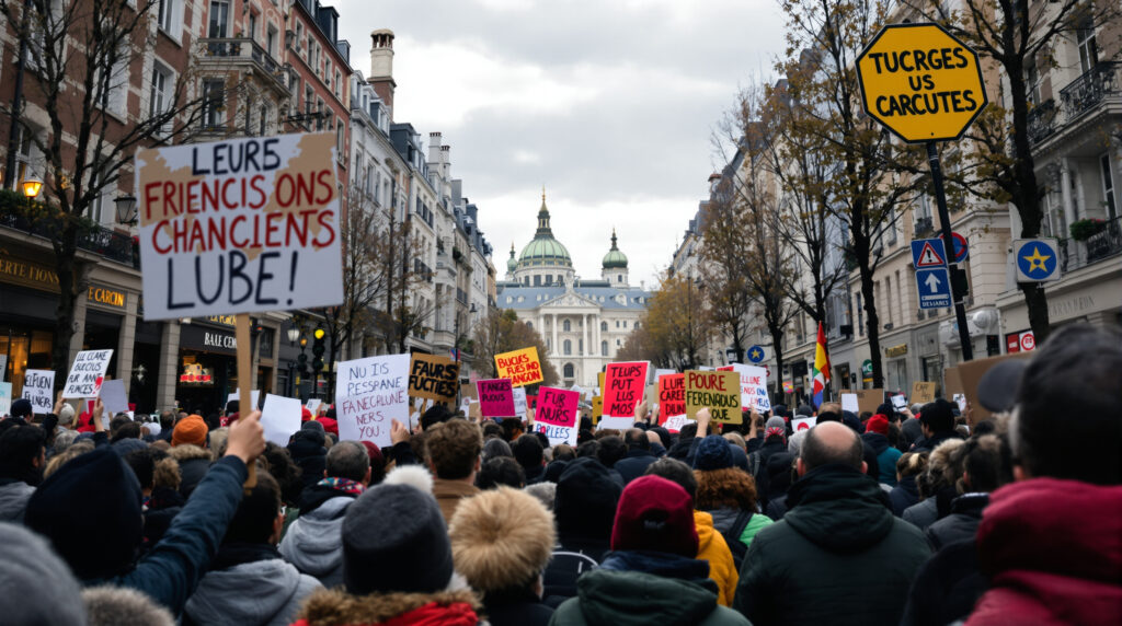 Retraite Manifestation France
