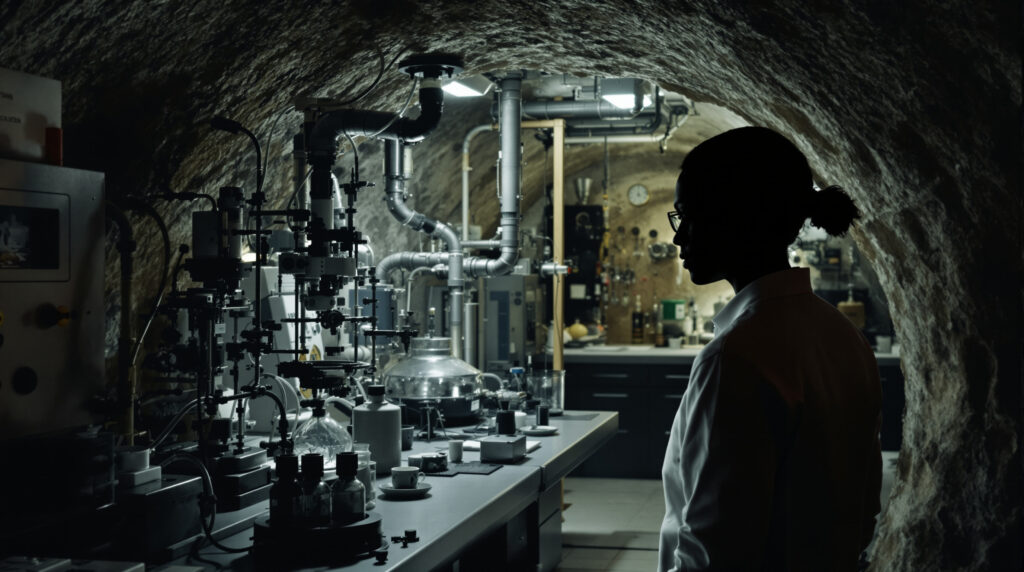 Science Louvre Souterrain