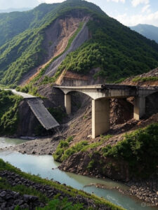 Pont Hongqi Ruine