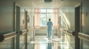 Couloir H&ocirc;pital Lumineux