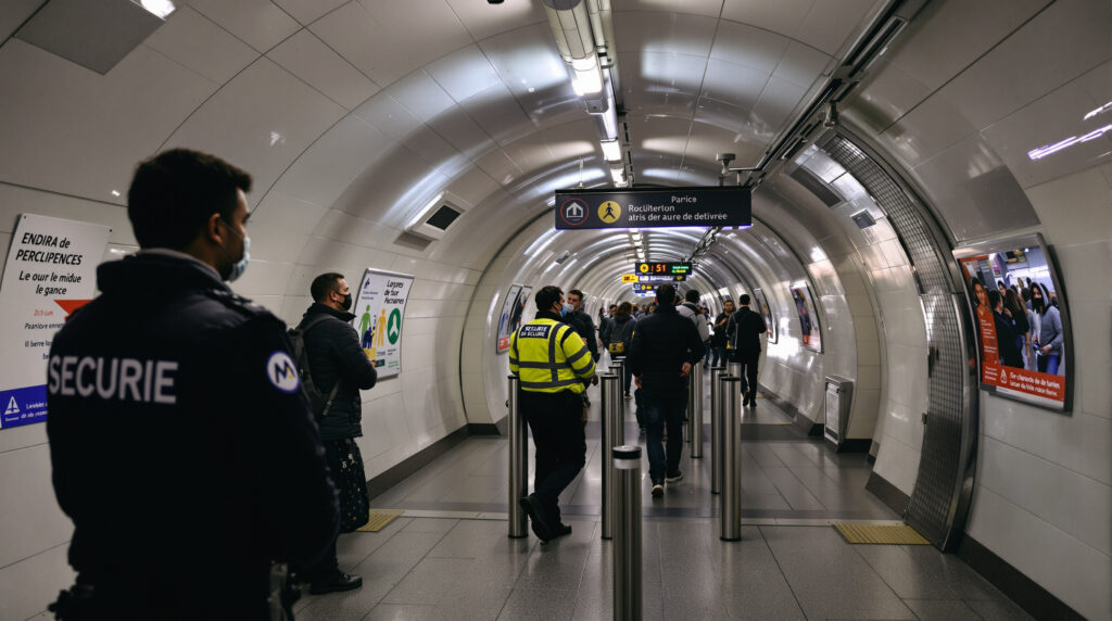 Sécurité Métro Parisien