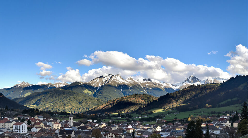 Village Pyrenees Ete