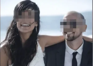 Jacques Moretti, patron du bar de Crans-Montana et sa femme