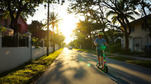 Enfant Trottinette Courage