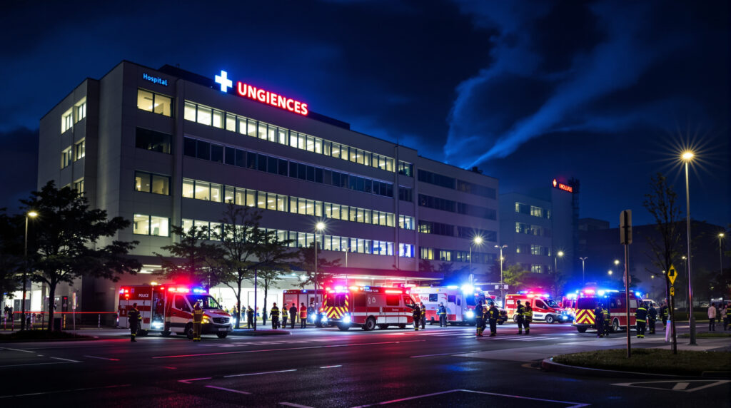 Incendie Hôpital Urgences