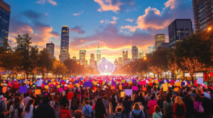 Manifestation Urbaine Lumineuse