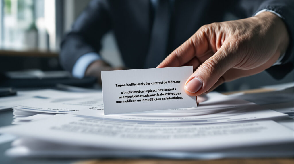 Décision fédérale impactant les entreprises