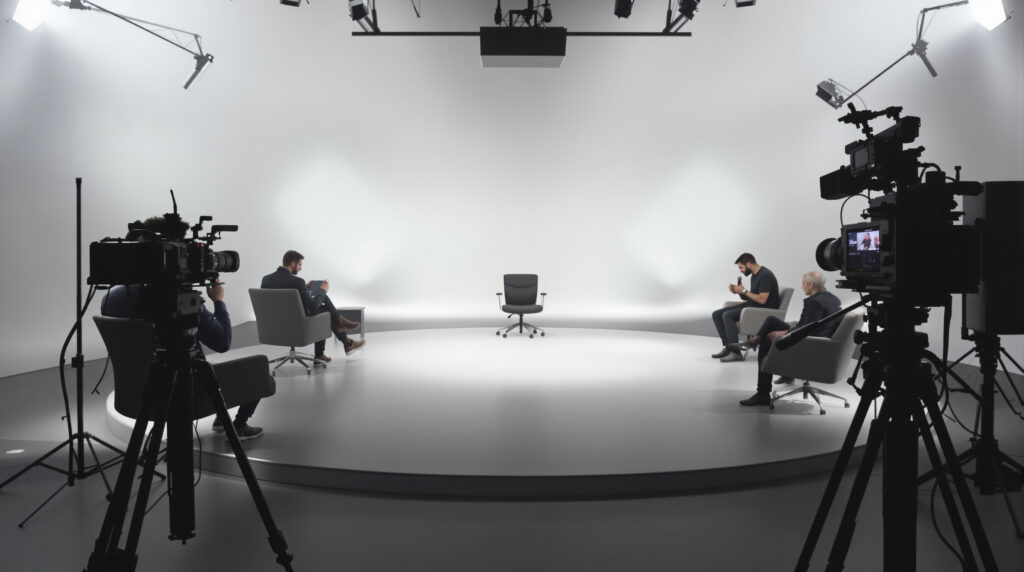 plateau-television-vide