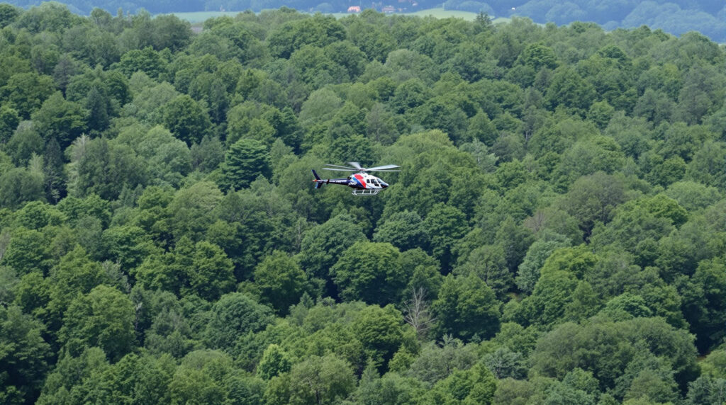 RechercheAveyronHélicoptère