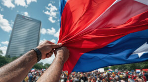 La Havane en &eacute;bullition : D&eacute;fil&eacute; massif face &agrave; l'ambassade des &Eacute;tats-Unis