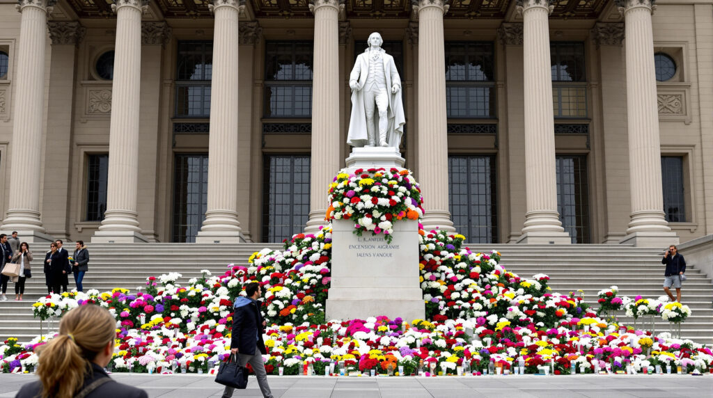 Statue-Assemblée-Hommage