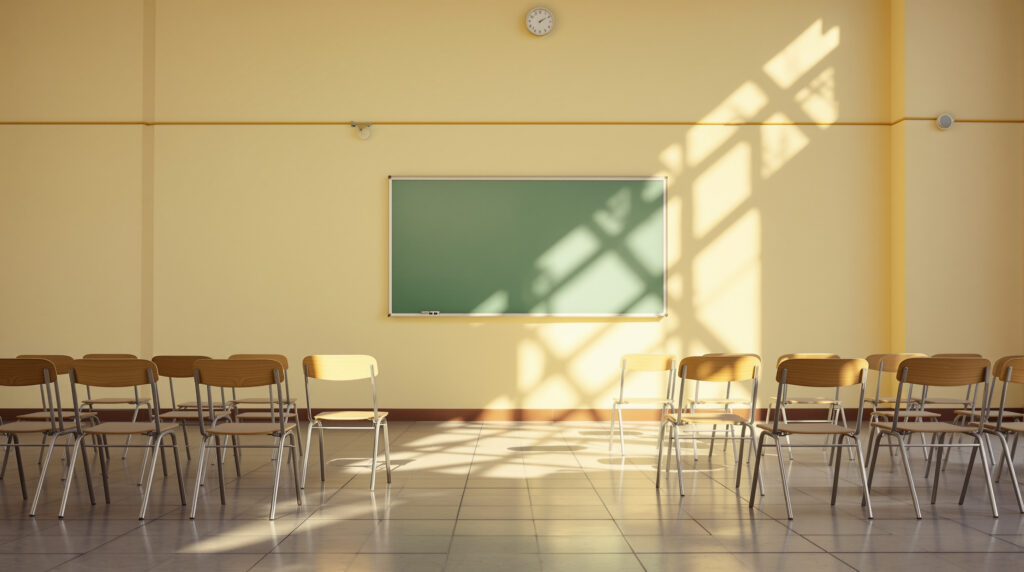 Ecole_vide_cour_silence