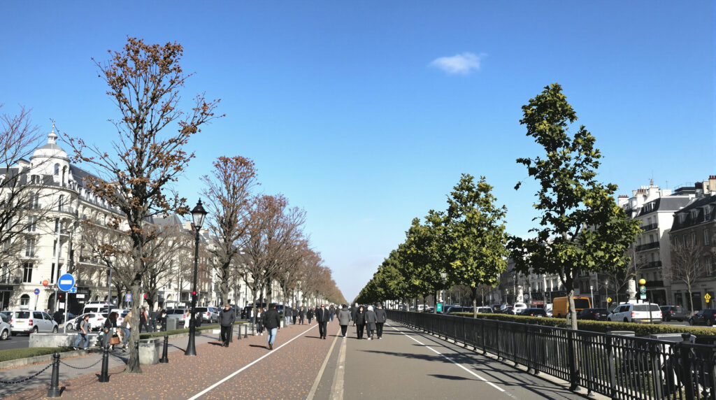 avenue_calme_parisienne