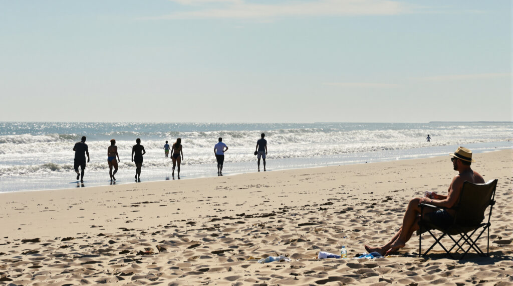 Surveillance_plage_ensoleillée