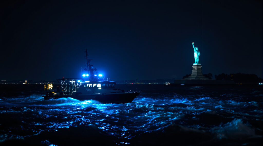 Enquête maritime nocturne