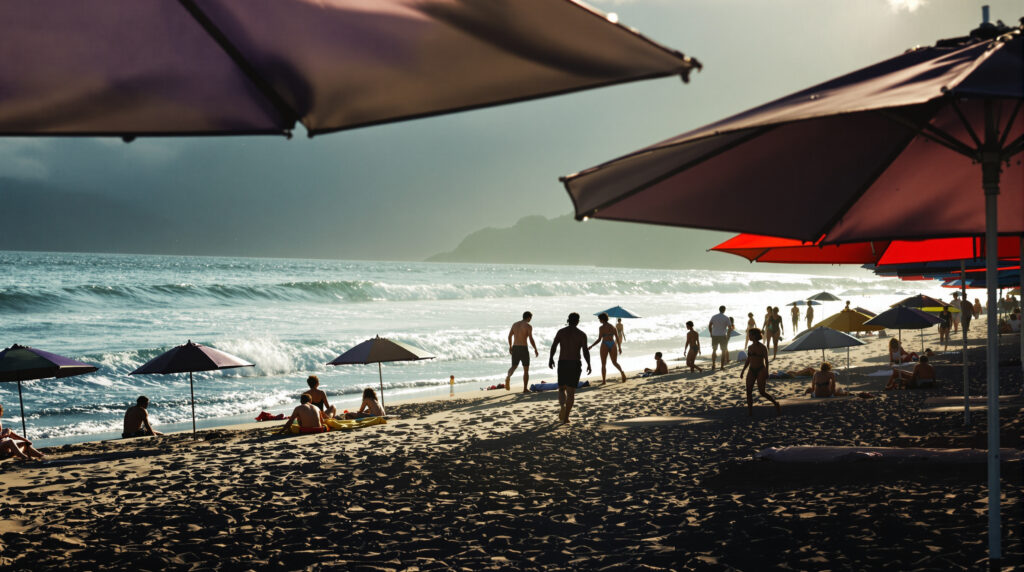 Plage_lumineuse_et_silhouettes