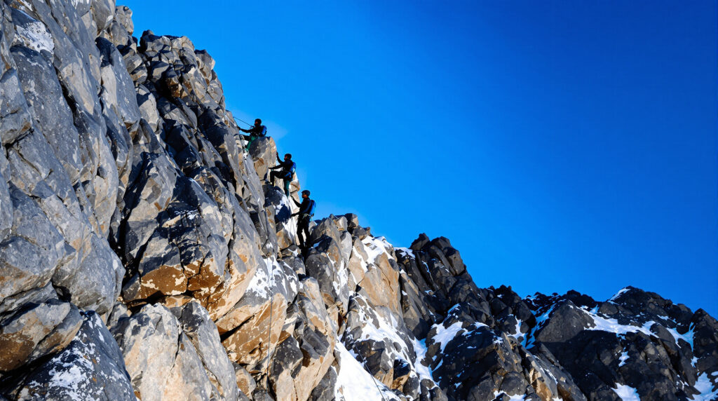 ascension-alpinistes-montagne